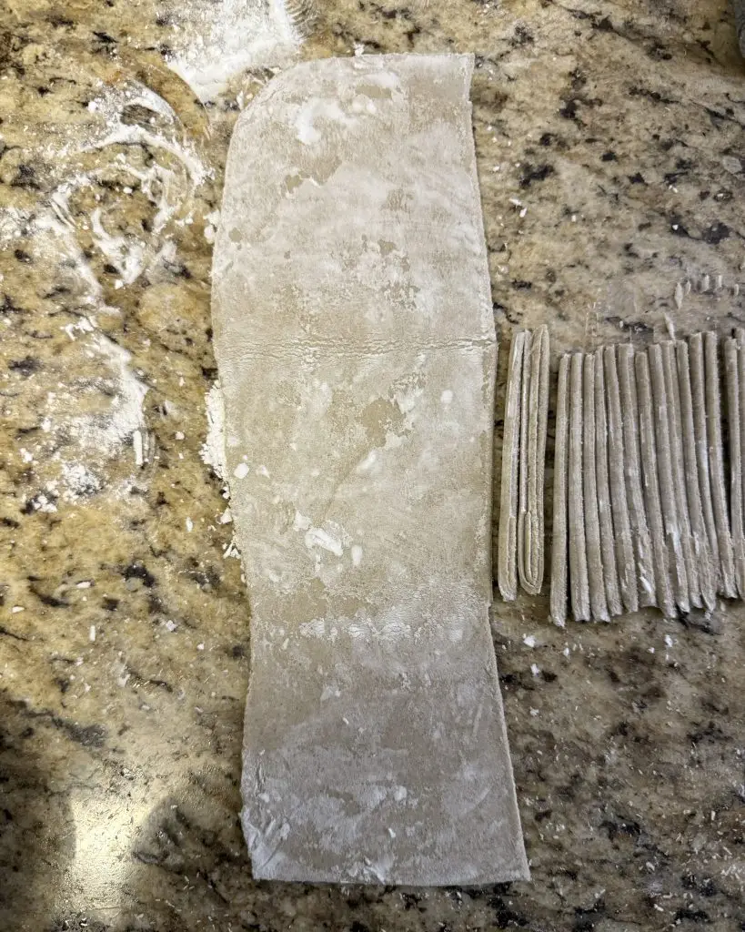 millet noodle process