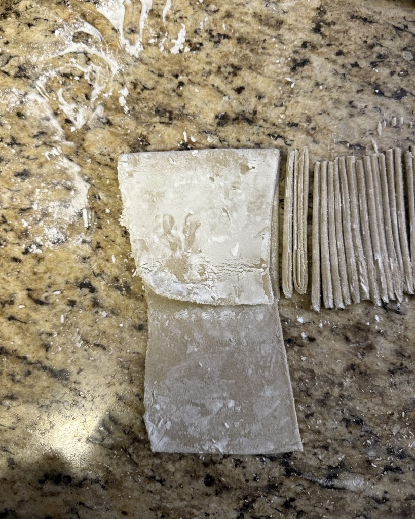 millet noodles process