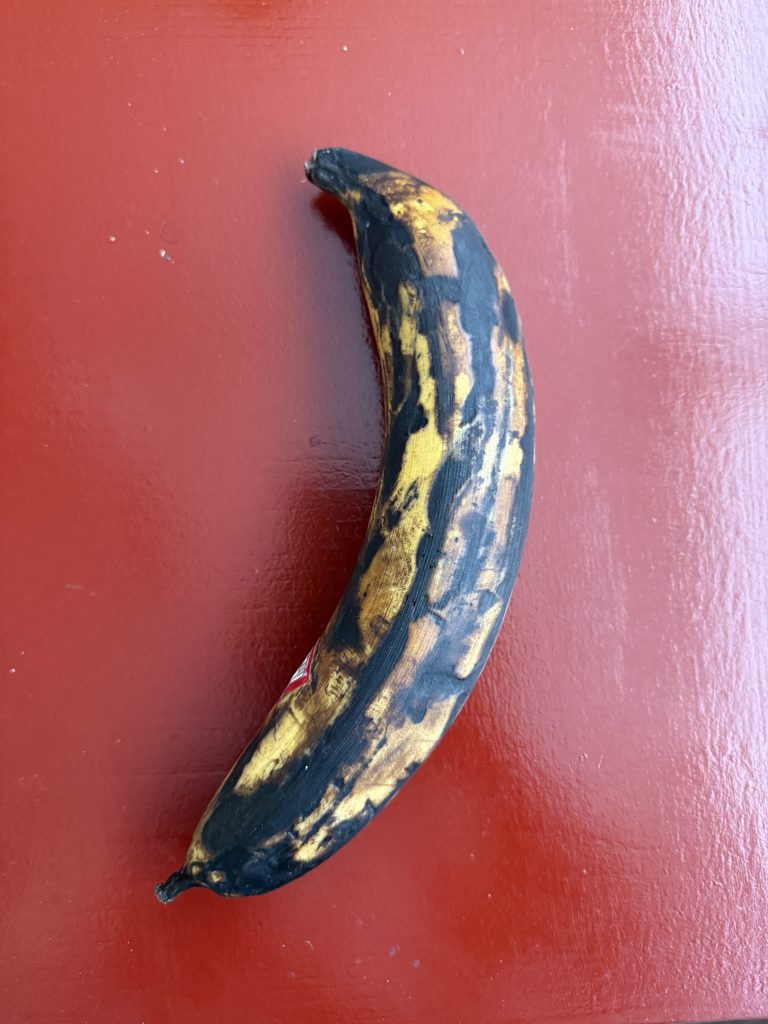 the ripe plantain